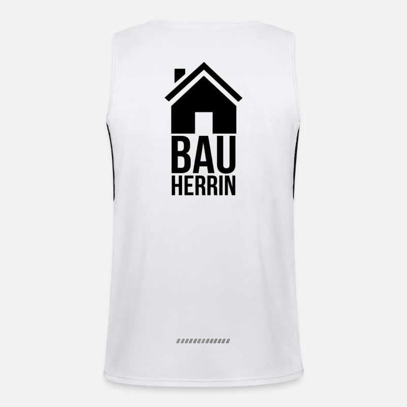 construction maison Débardeur respirant contrasté Homme 