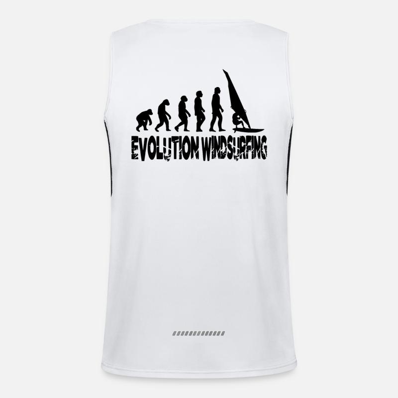Windsurfing Men's Functional Contrast Tank Top 