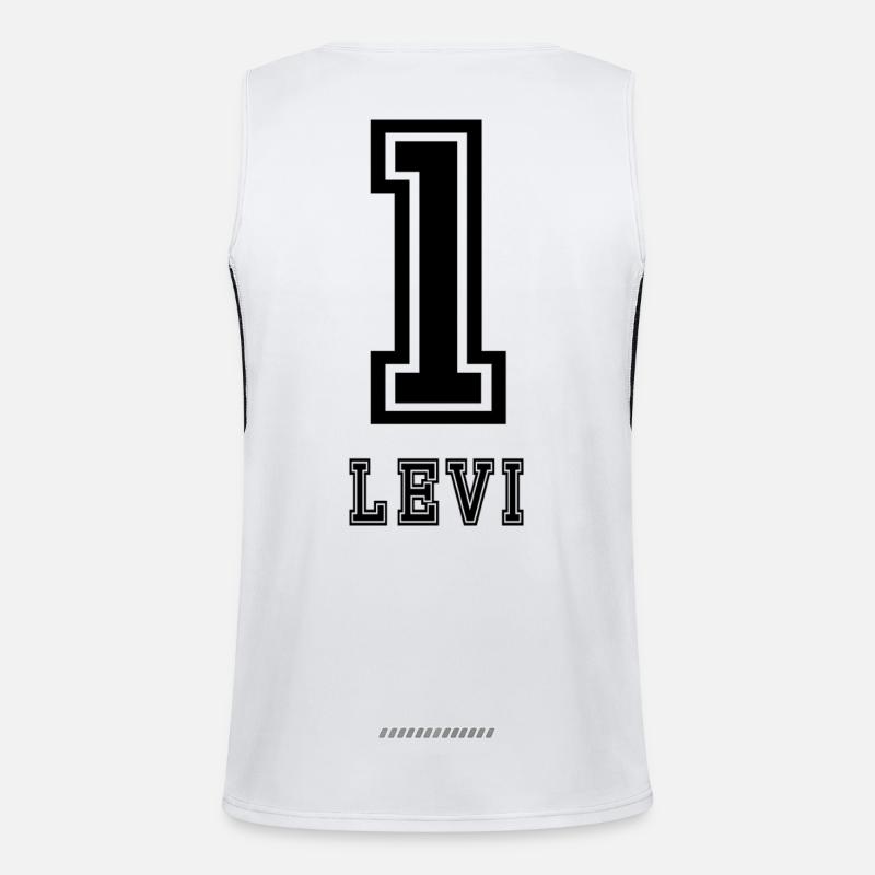 Levi jersey 1 son Men's Functional Contrast Tank Top 