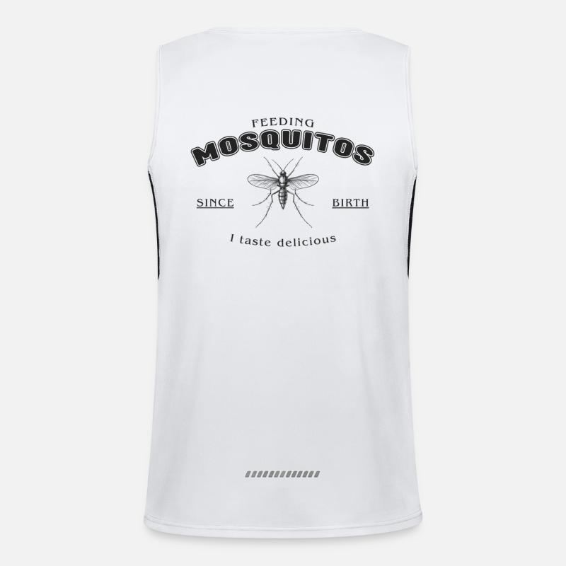 Feeding Mosquitos Men's Functional Contrast Tank Top 