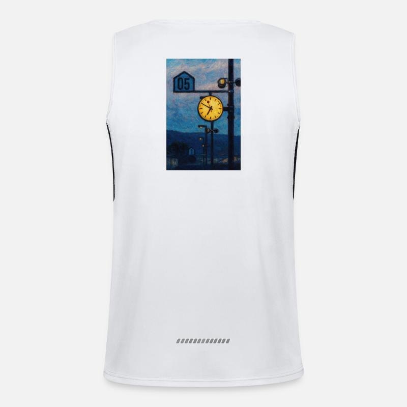 The Trainstation Men's Functional Contrast Tank Top 