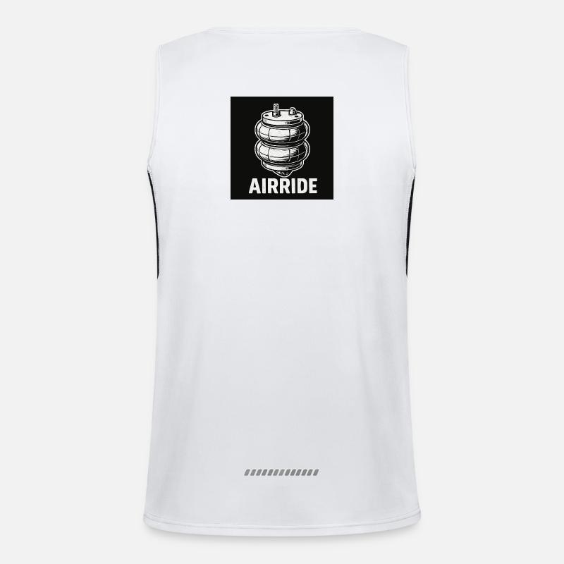 Conception innovante de l’airride avec dynamique Débardeur respirant contrasté Homme 