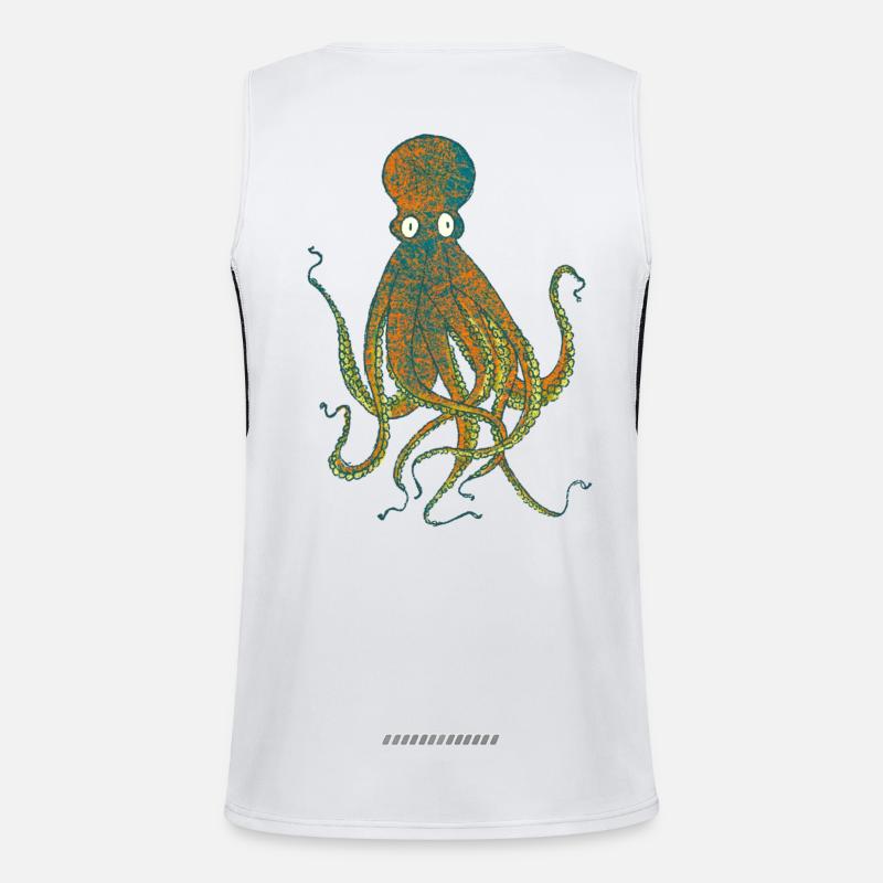 Octopus Men's Functional Contrast Tank Top 