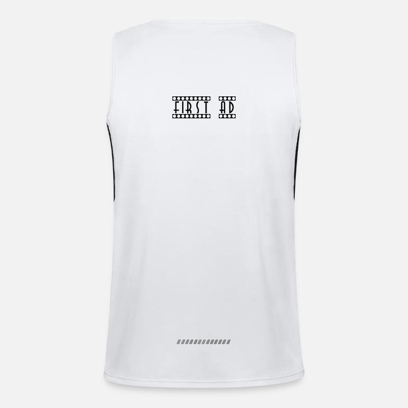 First_AD Funktionelles Kontrast-Tank Top für Männer 