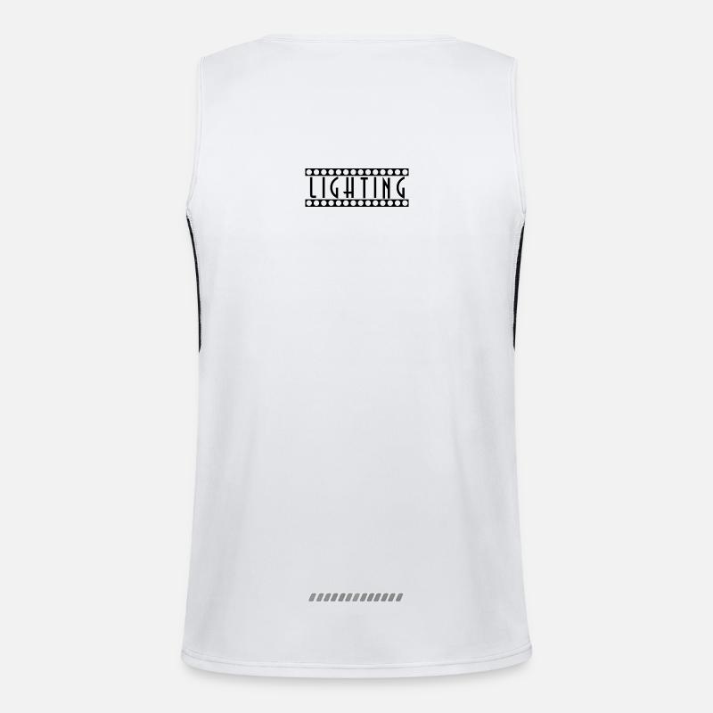 éclairage Débardeur respirant contrasté Homme 