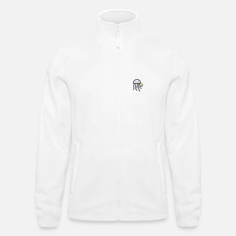 Méduse brodée Veste polaire North Homme