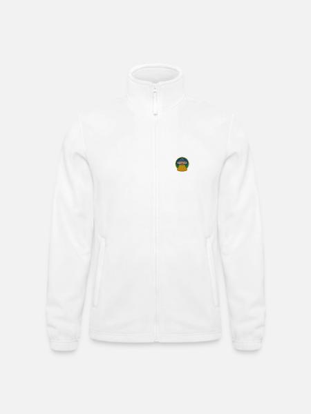 Ufo - Männer Fleecejacke North - Weiß - Vorne