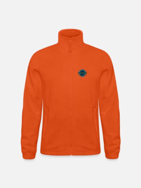 Launch - Männer Fleecejacke North - Orange