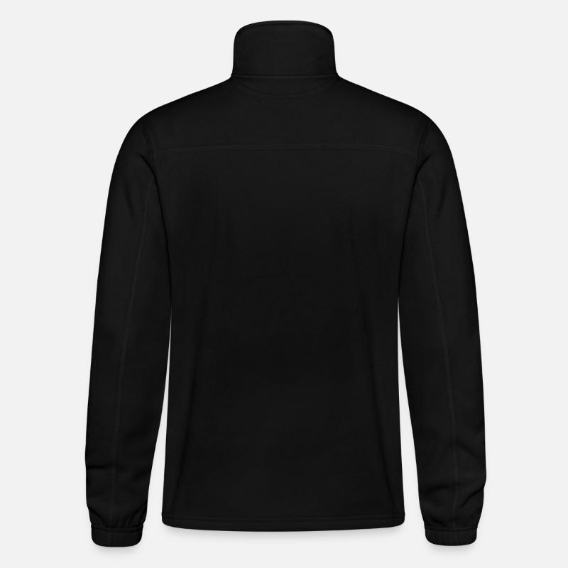 Lettrage papa blanc brodé Veste polaire North Homme