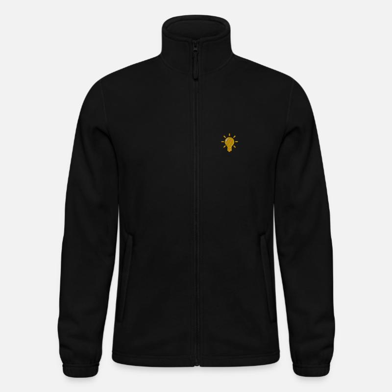 Light bulb Men's Fleece Jacket North 