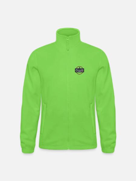 Controller - Männer Fleecejacke North - Hellgrün - Vorne