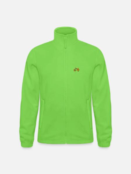 Berry bird - Männer Fleecejacke North - Hellgrün
