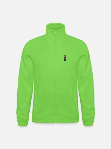 Teddybär 10 - Männer Fleecejacke North - Hellgrün