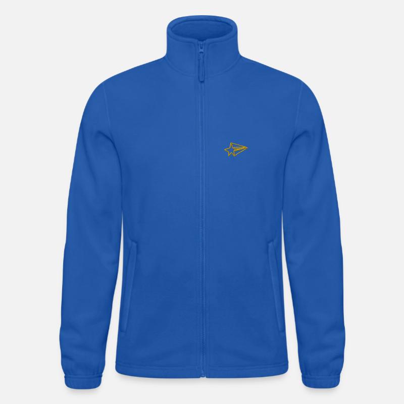 Star embroidered Men's Fleece Jacket North 