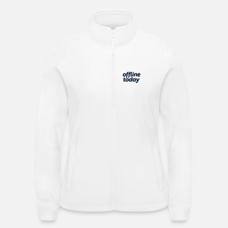 Offline heute bestickt Frauen Fleecejacke North