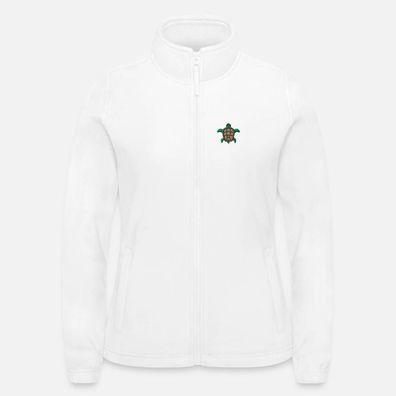 Embroidered turtle Women's Fleece Jacket North