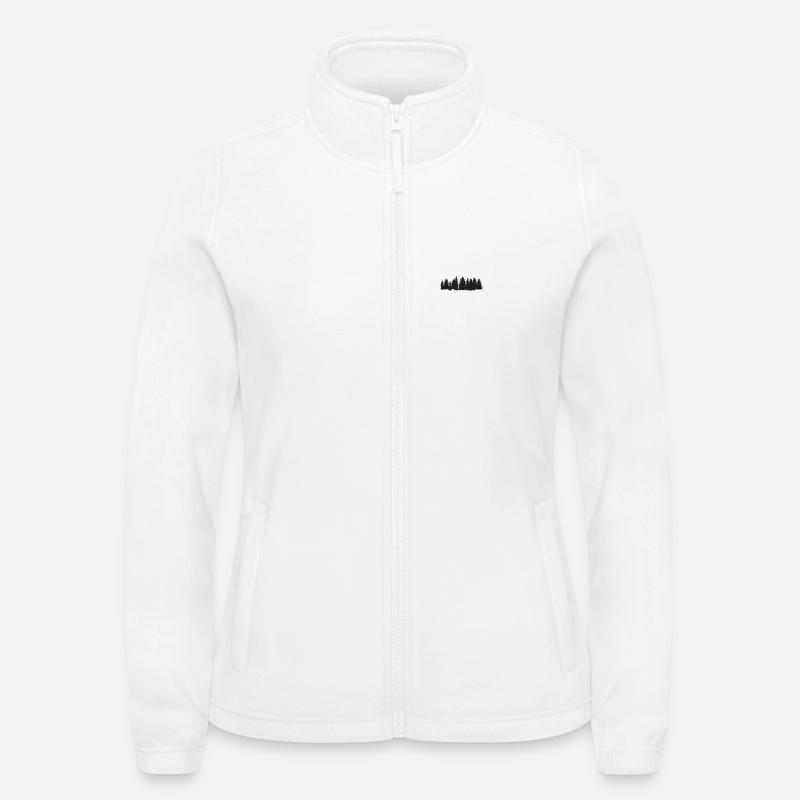 Bäume Frauen Fleecejacke North
