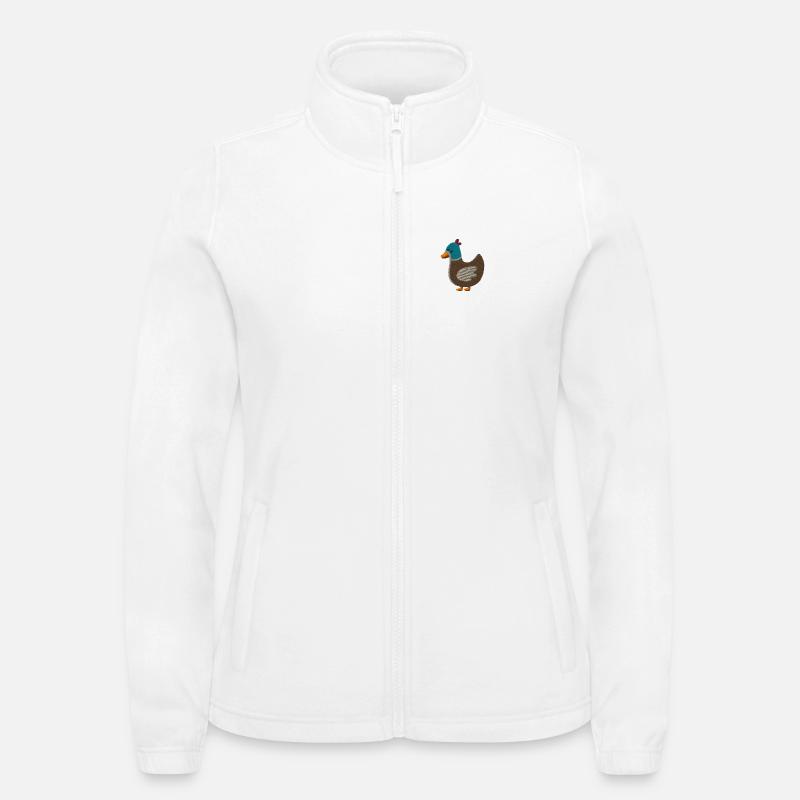 Canard brodé Veste polaire North Femme