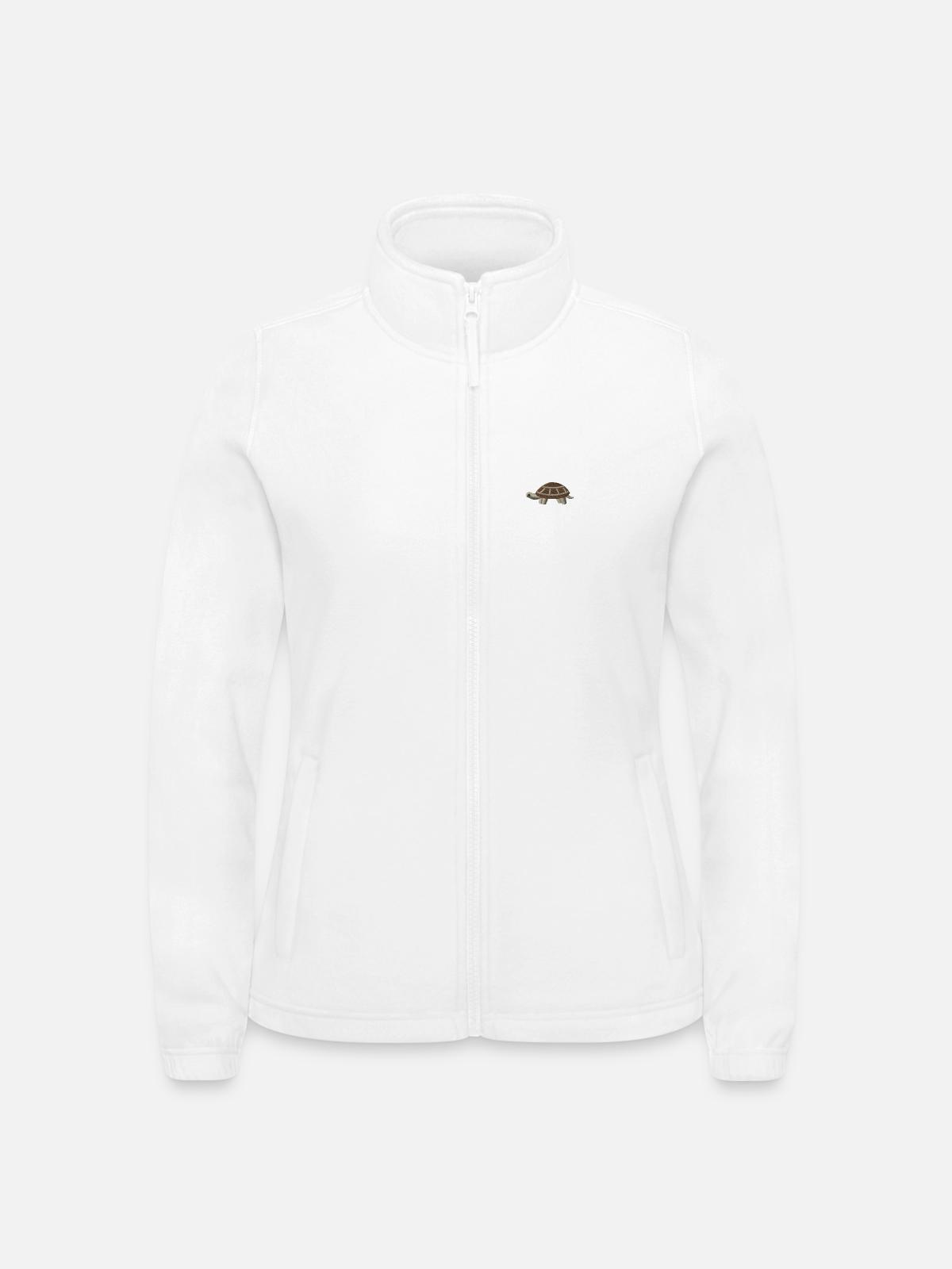 Turtle - Frauen Fleecejacke North - Weiß - Vorne