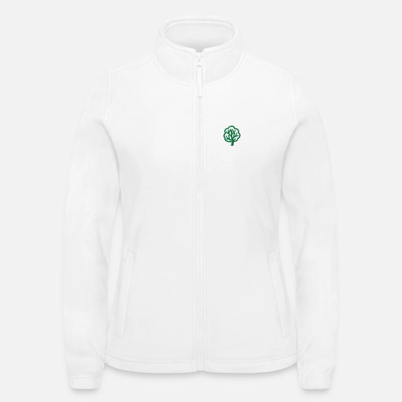 Tree embroidered Women's Fleece Jacket North