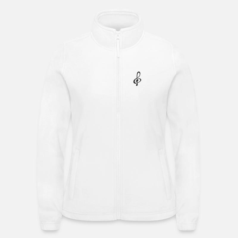 Note embroidered Women's Fleece Jacket North