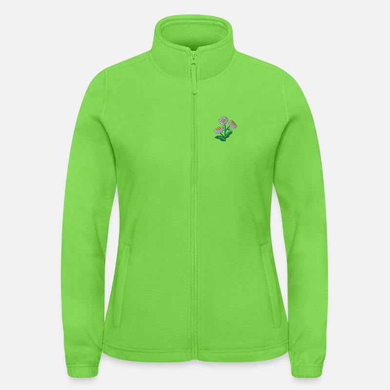 Gänseblümchen Frauen Fleecejacke North