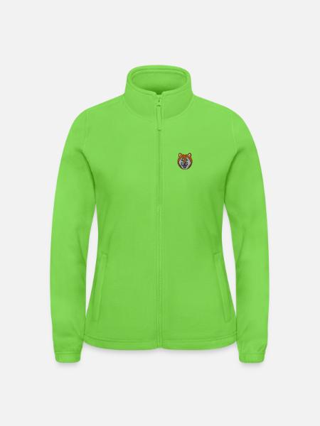 Hund 1 - Frauen Fleecejacke North - Hellgrün