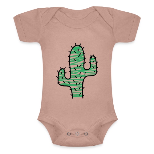 Kaktus sehr stachelig - Baby Tri-Blend-Kurzarm-Body