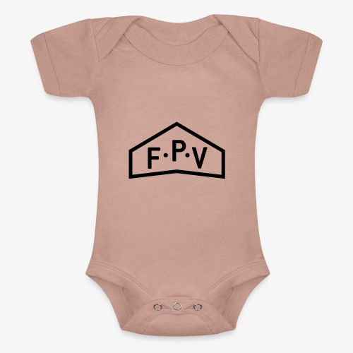 FPV logo - Body Bébé chiné à manches courtes