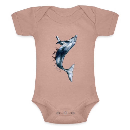 Blue Whale - Body de manga corta para bebé