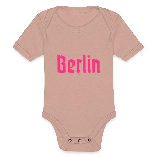 BERLIN Fraktur - Baby Tri-Blend-Kurzarm-Body