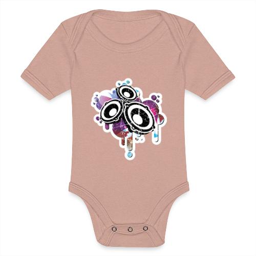 Summer Party and music best speakers gift - Baby Tri-Blend-Kurzarm-Body