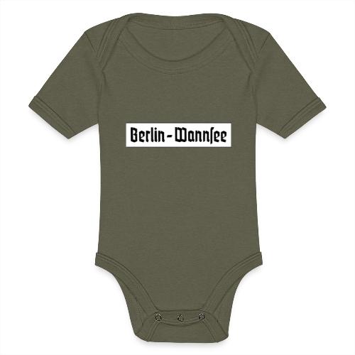 Berlin Wannsee Fraktur - Baby Tri-Blend-Kurzarm-Body