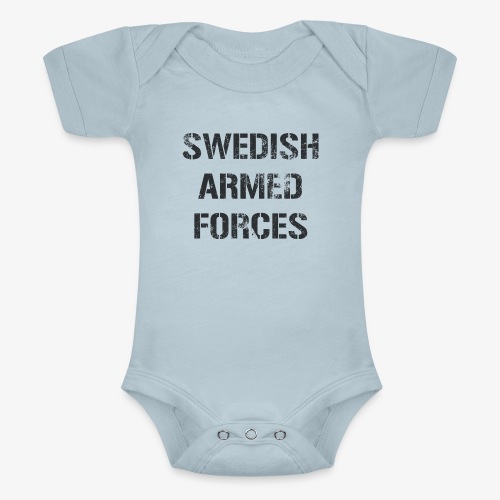 SWEDISH ARMED FORCES - Sliten - Kortärmad triblend-babybody