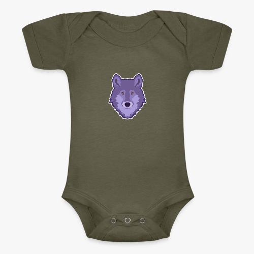 Spirit Wolf - Baby triblend kortærmet body