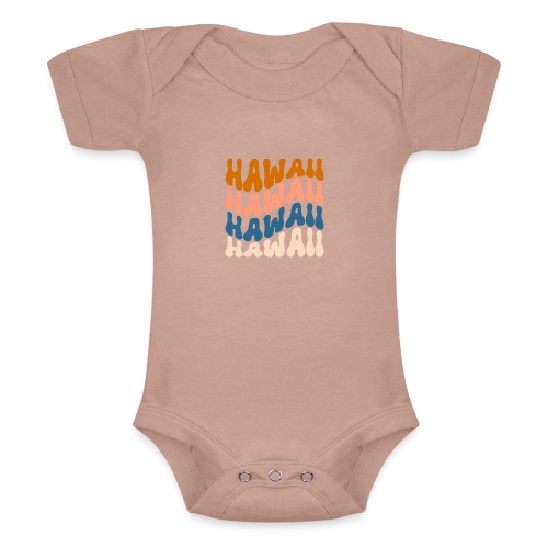 Hawaii - Baby Tri-Blend-Kurzarm-Body