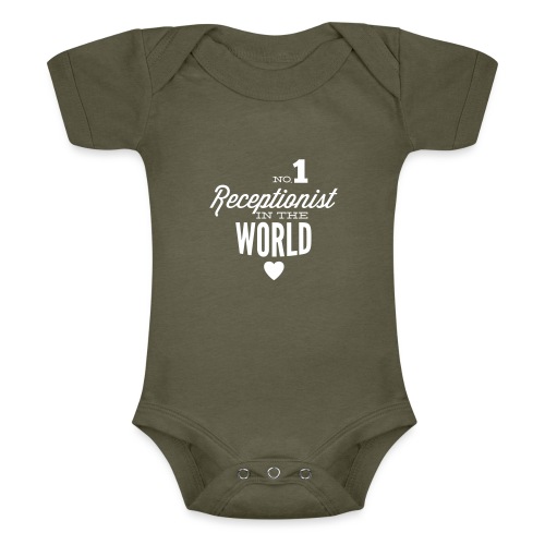 Bester Rezeptionist der Welt - Baby Tri-Blend-Kurzarm-Body