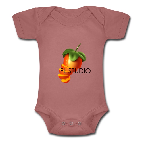 Sliced Sweaty Fruit - Baby Tri-Blend Short Sleeve Bodysuit 