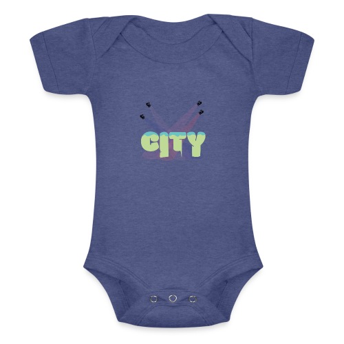 City - Baby Tri-Blend-Kurzarm-Body