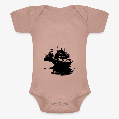 Combat Boat 90 - Stridsbåt 90 - Kortärmad triblend-babybody