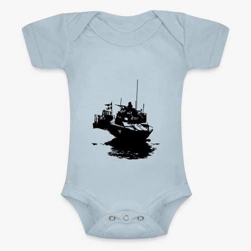 Combat Boat 90 - Stridsbåt 90 - Kortärmad triblend-babybody