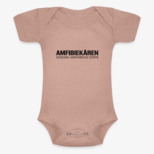 Amfibiekåren -Swedish Amphibious Corps - Kortärmad triblend-babybody