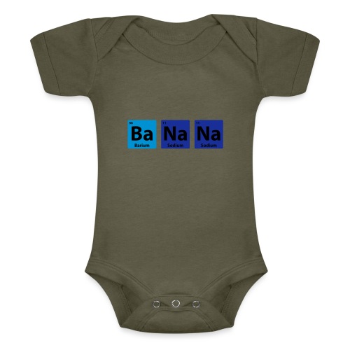 Periodic Table: BaNaNa - Kortärmad triblend-babybody