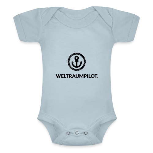 weltraumpilot - Baby Tri-Blend-Kurzarm-Body
