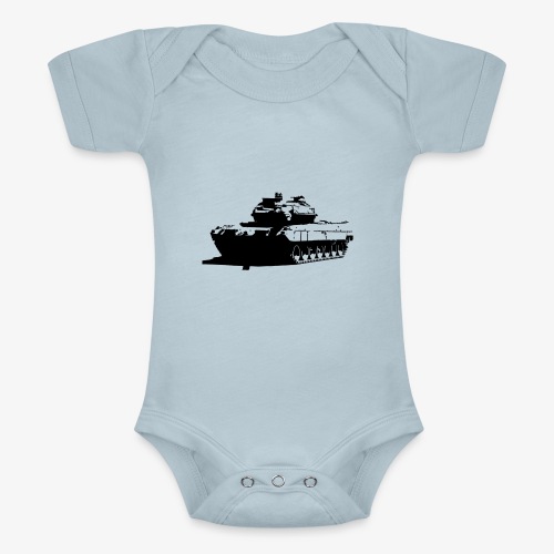 Leopard 2 Kampfpanzer - Stridsvagn 122 - Kortärmad triblend-babybody