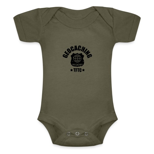 geocaching - 100 caches - TFTC / 1 color - Baby Tri-Blend-Kurzarm-Body