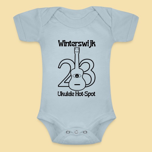 Ukulele Hotspot WInterswijk 2023 - Baby Tri-Blend-Kurzarm-Body