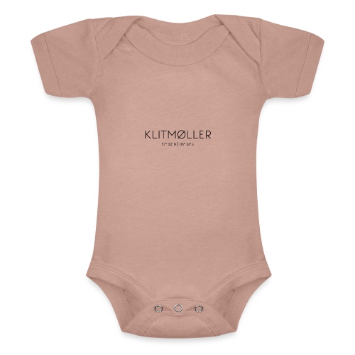 Klitmøller, Klitmöller, Dänemark, Nordsee - Baby Tri-Blend-Kurzarm-Body