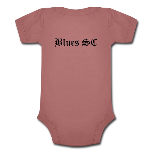 Blues SC - Kortärmad triblend-babybody