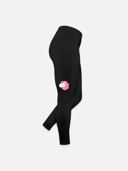 Licorne - Legging en jersey Femme - noir - Droite